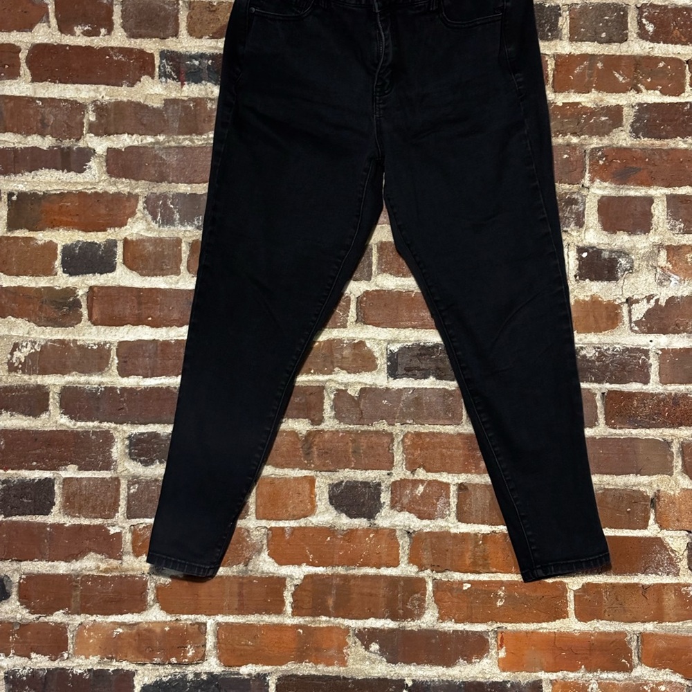 Lane Bryant Black Skinny Jeans